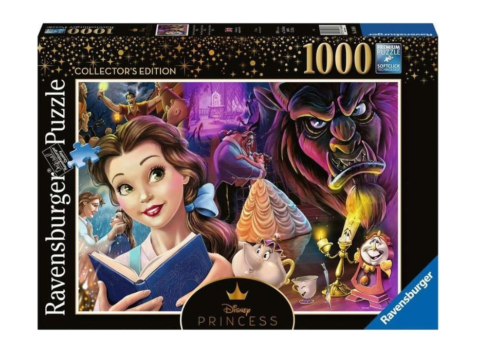 RAVENSBURGER Puzzle Disney: Kráska a zvíře 1000 dílků