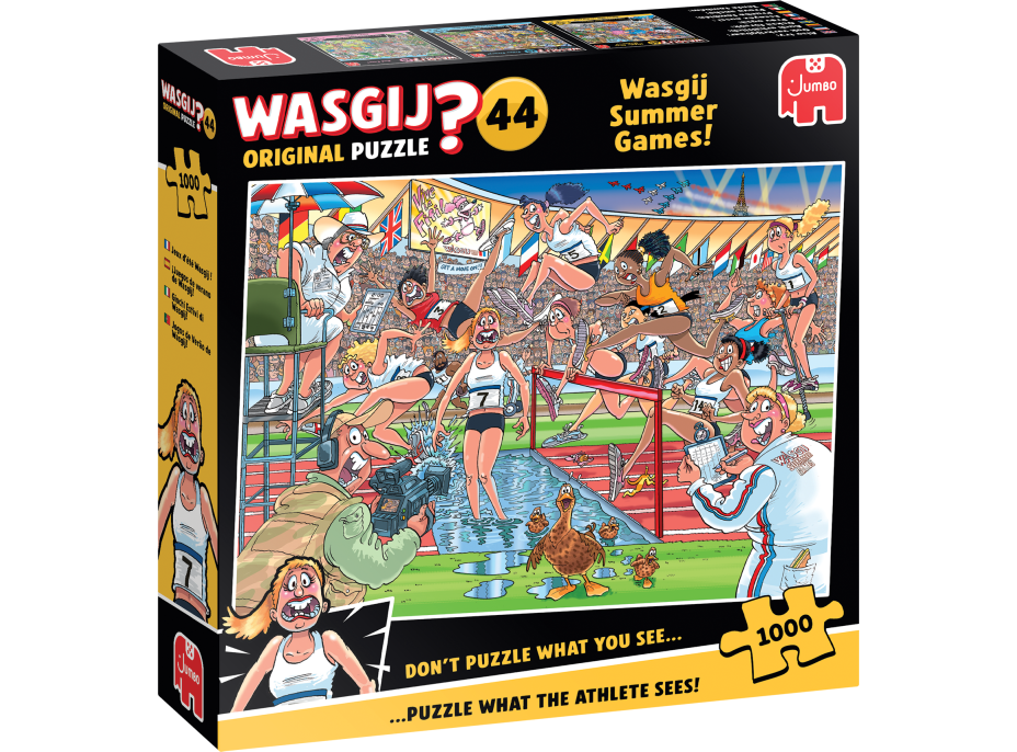 JUMBO Puzzle WASGIJ 44: Letní hry 1000 dílků