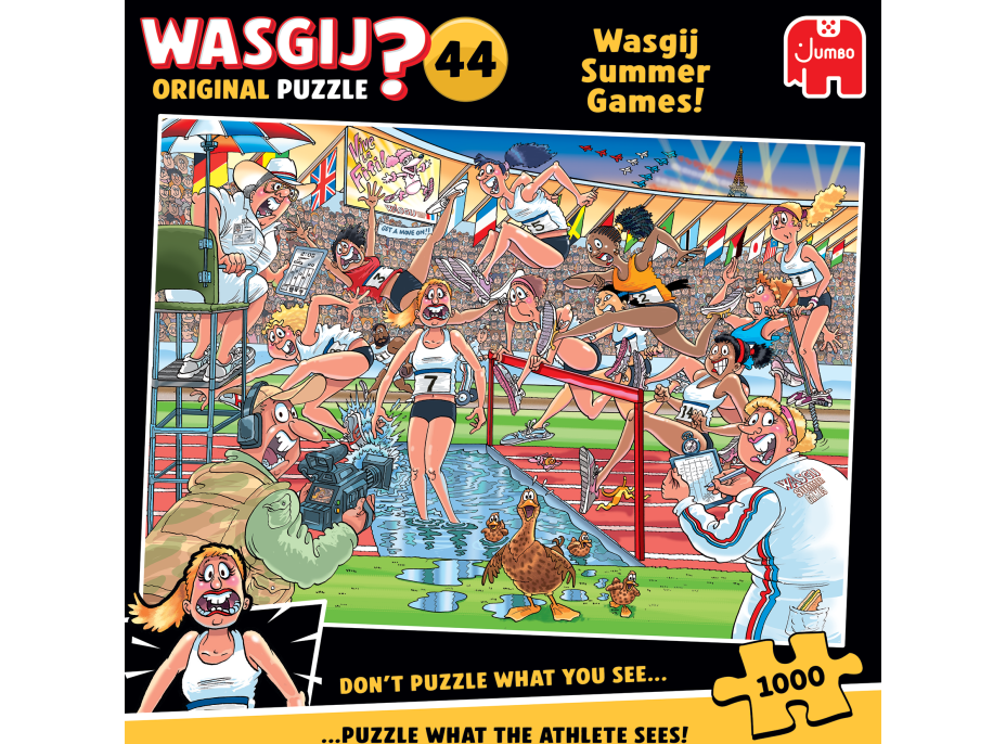 JUMBO Puzzle WASGIJ 44: Letní hry 1000 dílků
