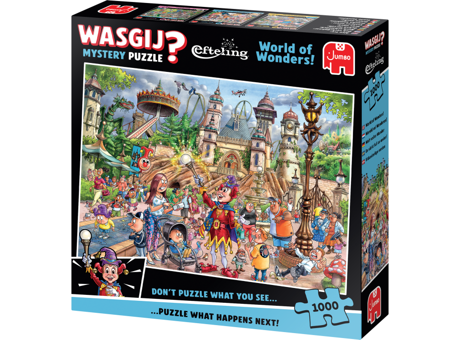 JUMBO Puzzle WASGIJ Mystery Efteling: Svět zázraků! 1000 dílků