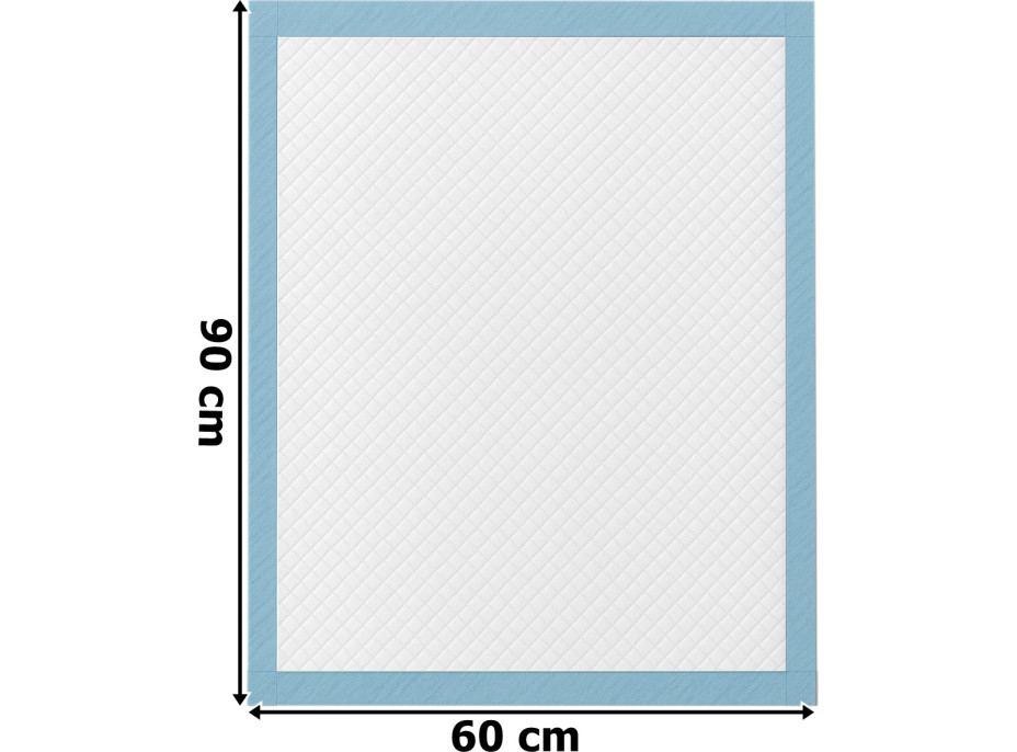 Hygienické podložky BARRY 60x90 cm - 100 kusů