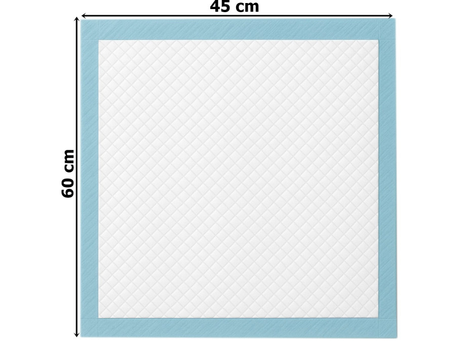 Hygienické podložky BARRY 45x60 cm - 100 kusů