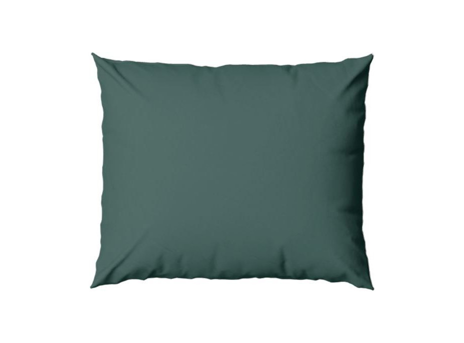 Bavlněný povlak na polštář FASHION 50x60 cm - tmavě zelený