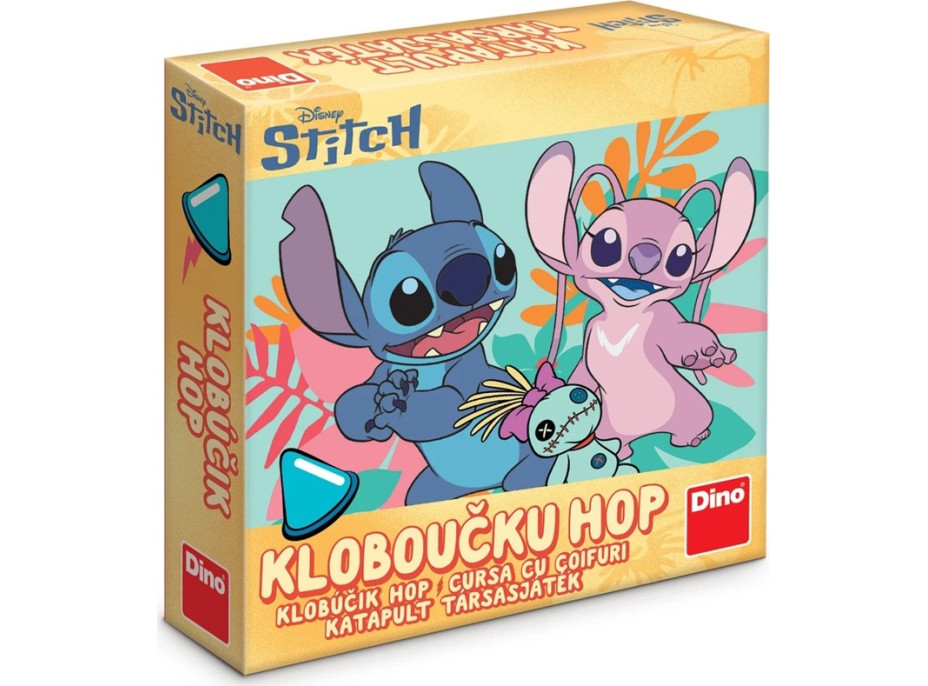 Dino Dětská hra Kloboučku hop Stitch a Angel