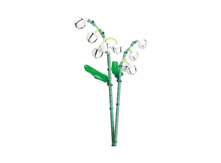 Sluban Flowers M38-B1101-09 Konvalinky ve váze