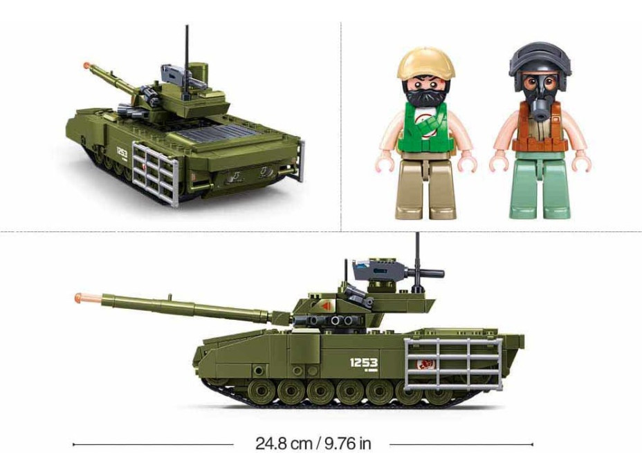 Sluban Army M38-B1253 tank Armata
