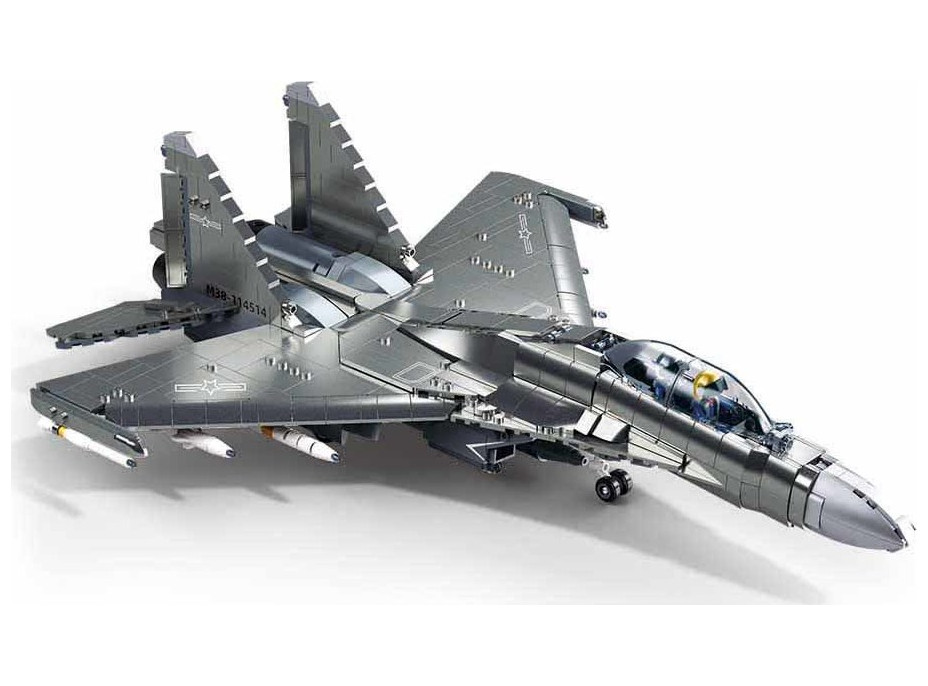 Sluban Model Bricks M38-B1273 Stíhací letoun J-16 1:44