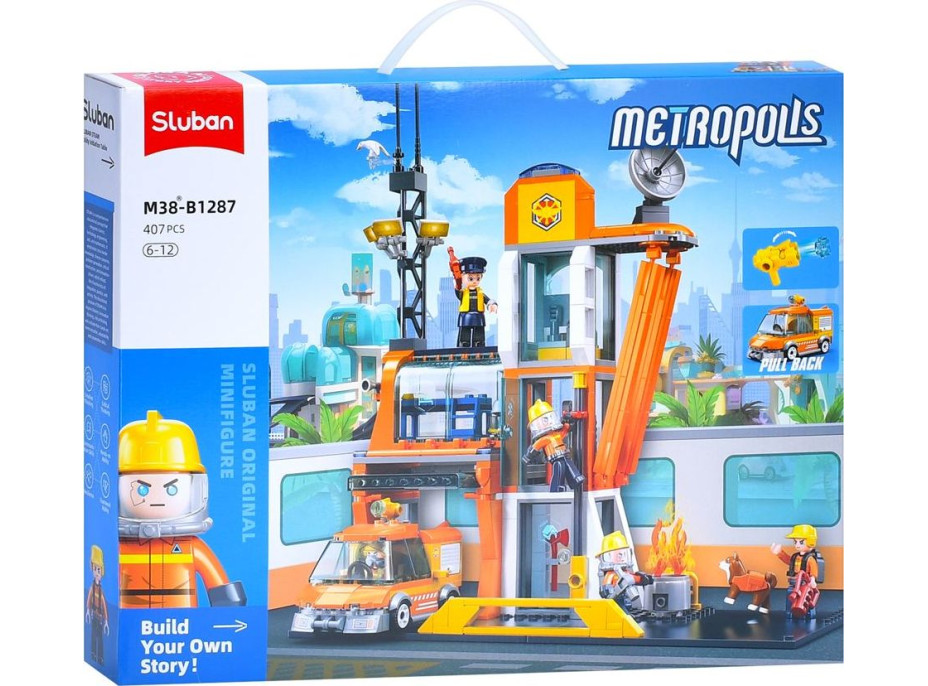 Sluban Metropolis M38-B1287 Záchranářské velitelství