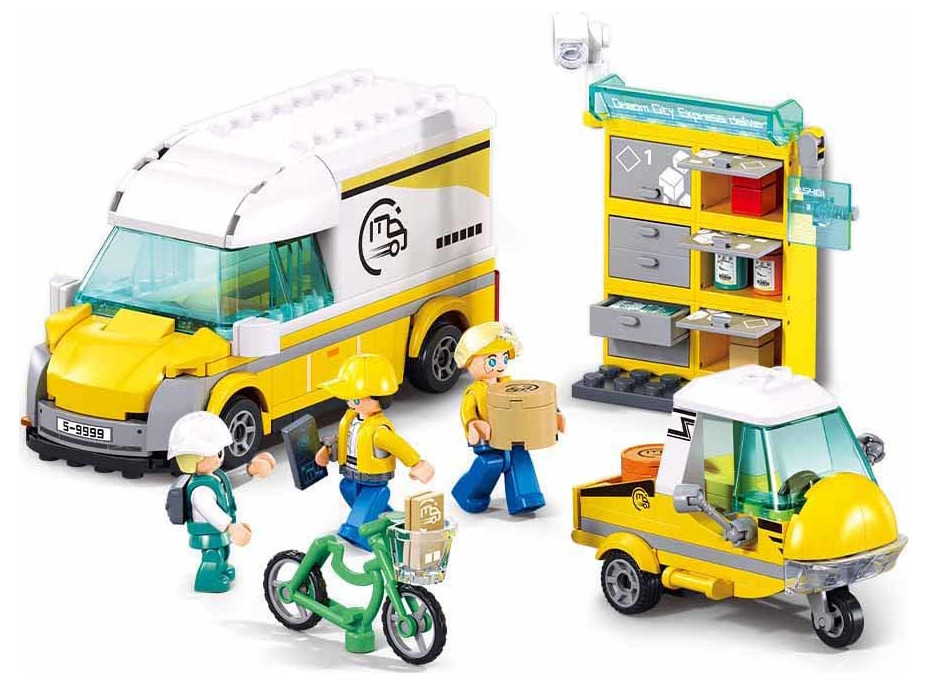 Sluban Metropolis M38-B1290 Doručovací služba