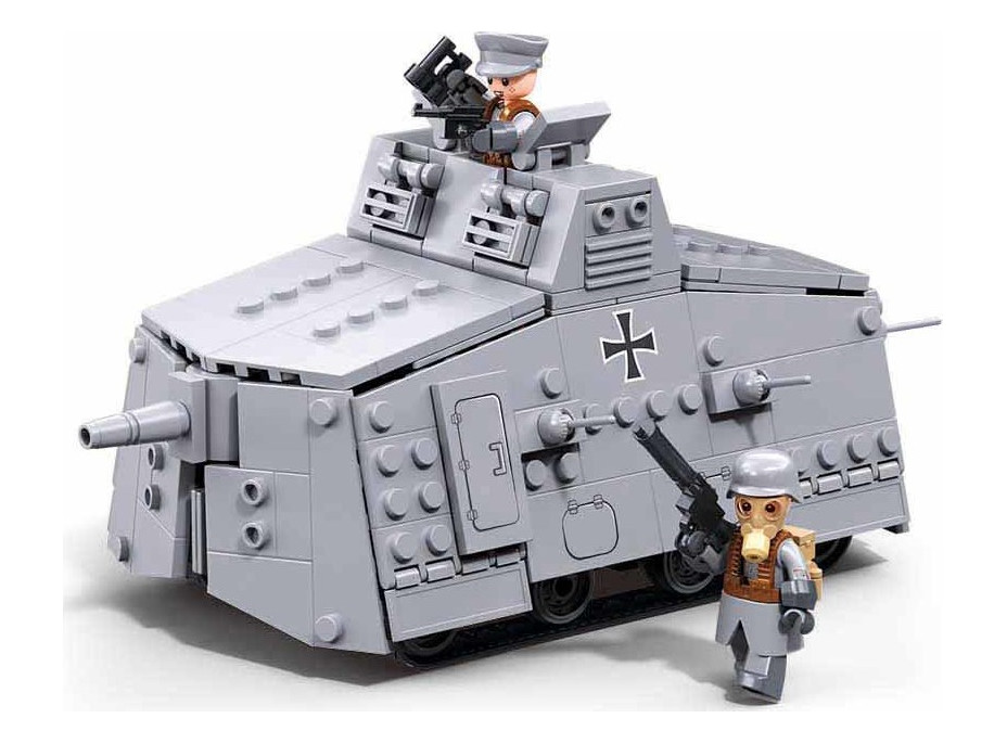 Sluban Army M38-B1295 Tank WWI 47Vs