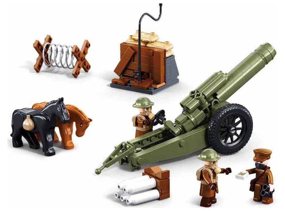 Sluban Army M38-B1295 Tank WWI 47Vs