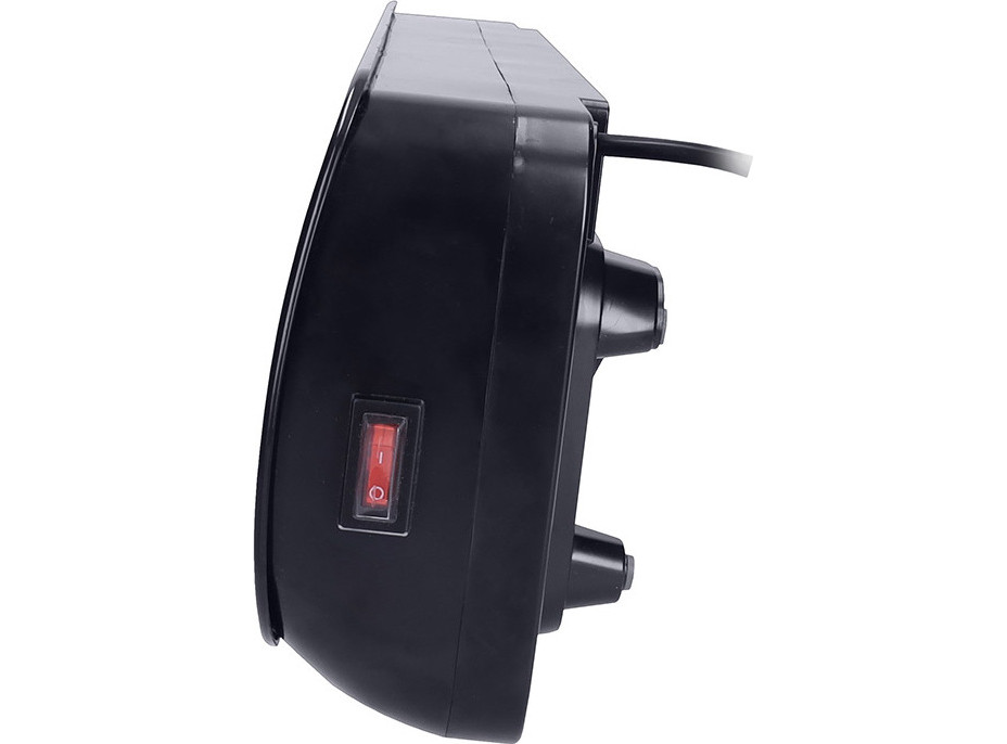 Solight nástěnné keramické topidlo, 2000W, černá