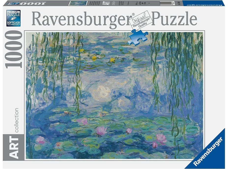 RAVENSBURGER Puzzle Art Collection: Lekníny 1000 dílků