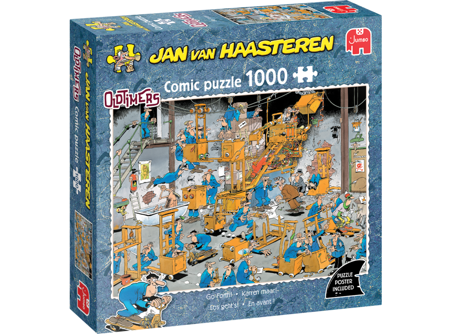 JUMBO Puzzle JvH Oldtimers: Jdi vpřed! 1000 dílků