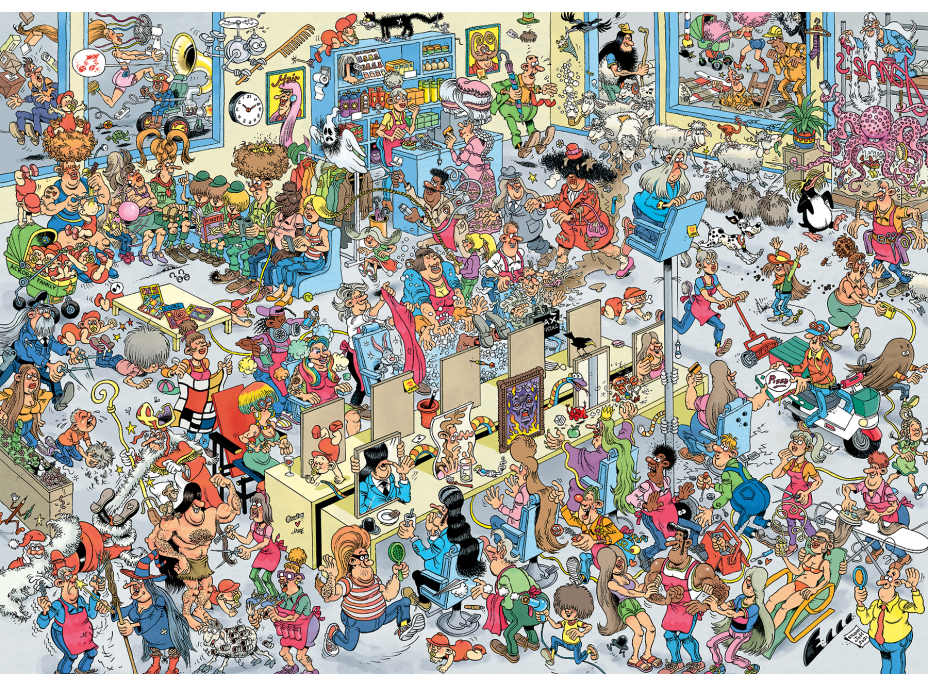 JUMBO Puzzle JvH U kadeřníka 1000 dílků