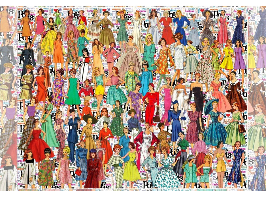 GRAFIKA Puzzle Módní vzpomínky 1000 dílků