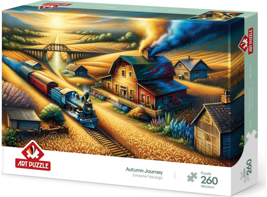 ART PUZZLE Puzzle Podzimní cesta 260 dílků