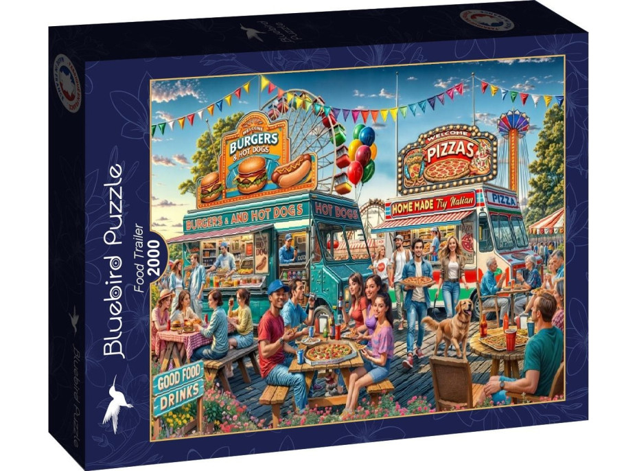 BLUEBIRD Puzzle Pojízdné občerstvení 2000 dílků