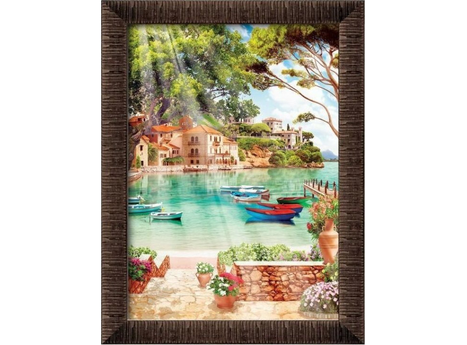 ART PUZZLE Puzzle s rámem a lepidlem 3v1 Dobré ráno 1000 dílků