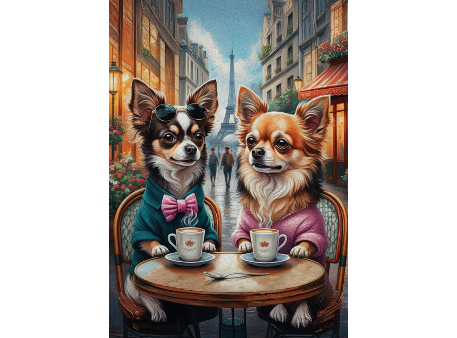 ART PUZZLE Puzzle Stylové tlapky 260 dílků