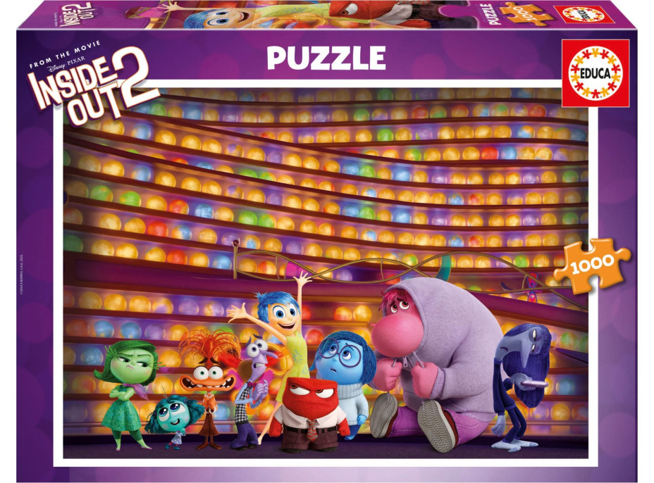 EDUCA Puzzle V hlavě 2, 1000 dílků