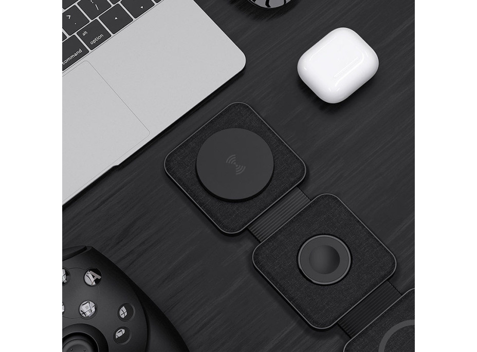 Solight cestovní nabíječka 3v1, MagSafe kompatibilní