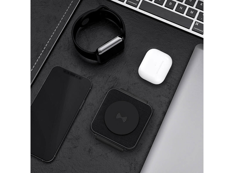 Solight cestovní nabíječka 3v1, MagSafe kompatibilní