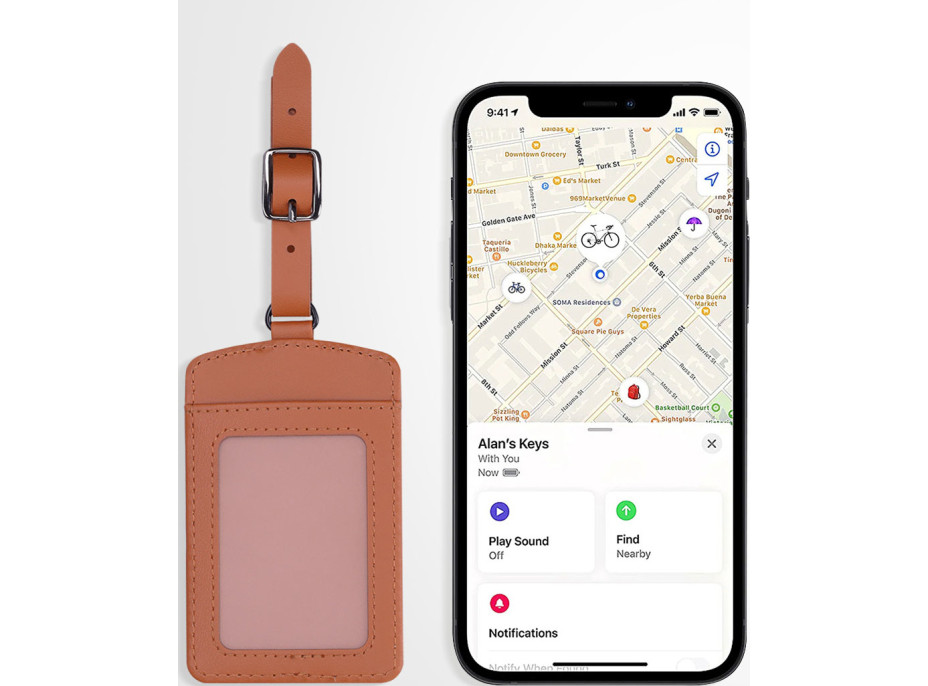 Solight lokátor pro zavazadlo, Find My kompatibilní
