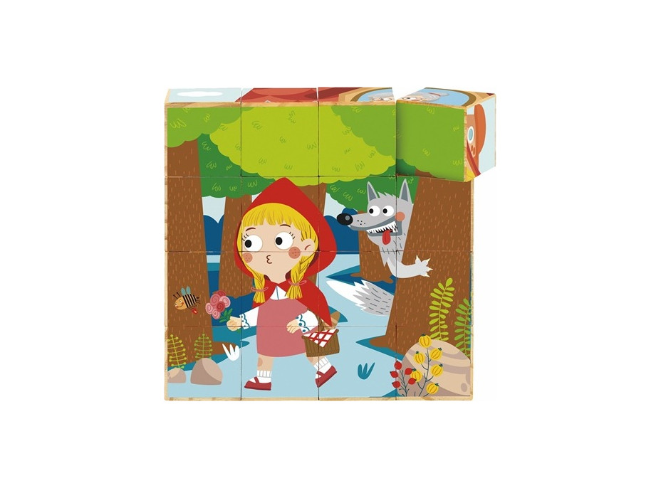 2Kids Toys Kostky Pohádka o Červené karkulce