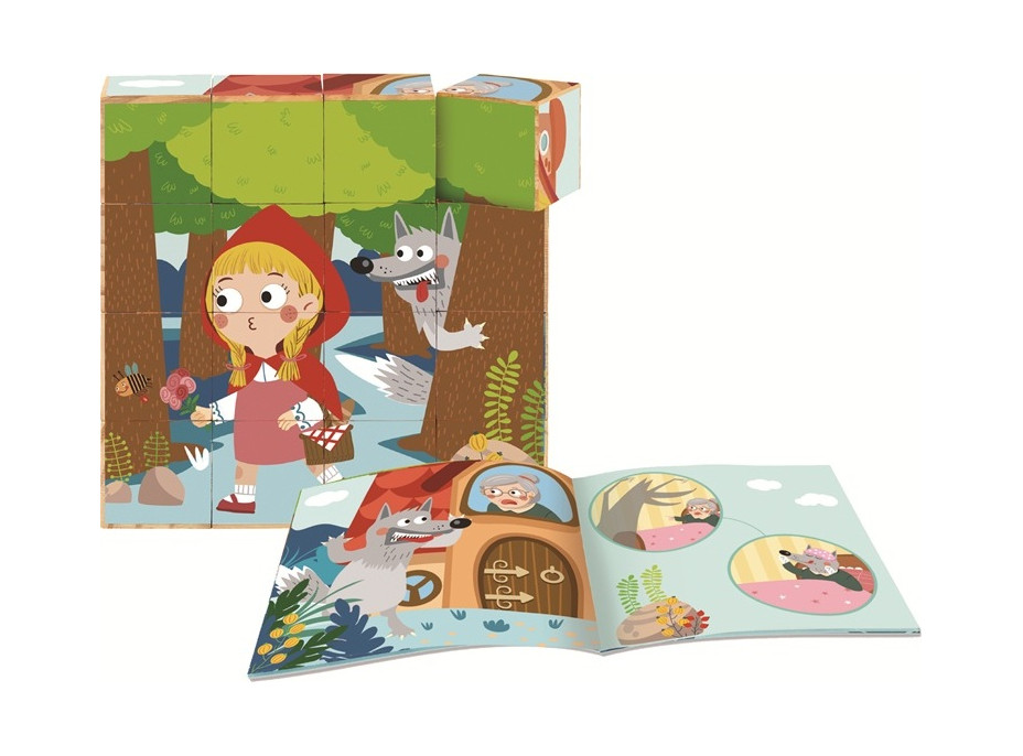 2Kids Toys Kostky Pohádka o Červené karkulce
