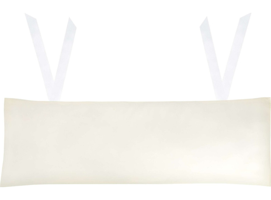 Závěsná houpací síť LUMO PREMIUM DUO prošívaná - 200x140 cm - ecru