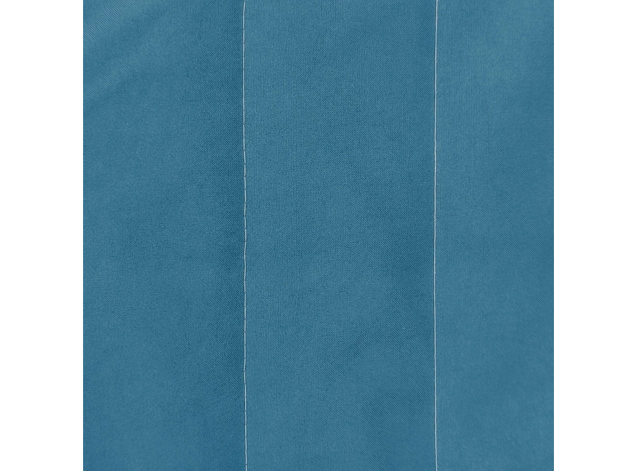Závěsná houpací síť LUMO PREMIUM DUO prošívaná - 200x140 cm - tyrkysová