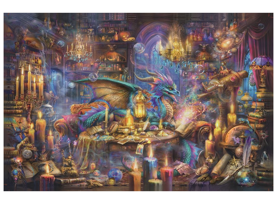 RAVENSBURGER Puzzle Kouzelná knihovna 3000 dílků
