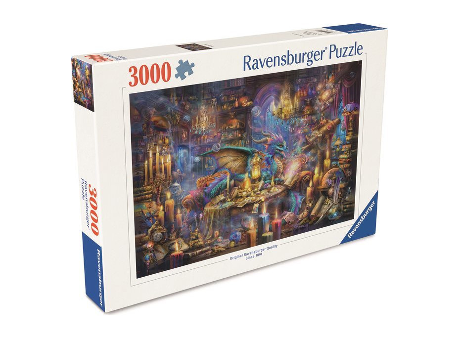 RAVENSBURGER Puzzle Kouzelná knihovna 3000 dílků