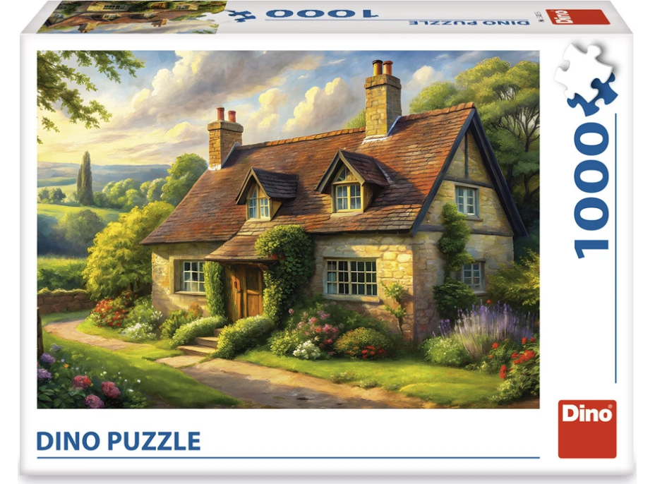 DINO Puzzle Anglický venkov 1000 dílků