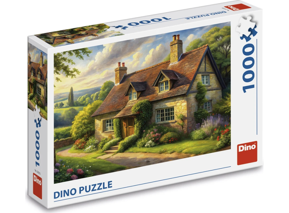 DINO Puzzle Anglický venkov 1000 dílků
