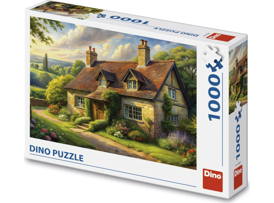 DINO Puzzle Anglický venkov 1000 dílků