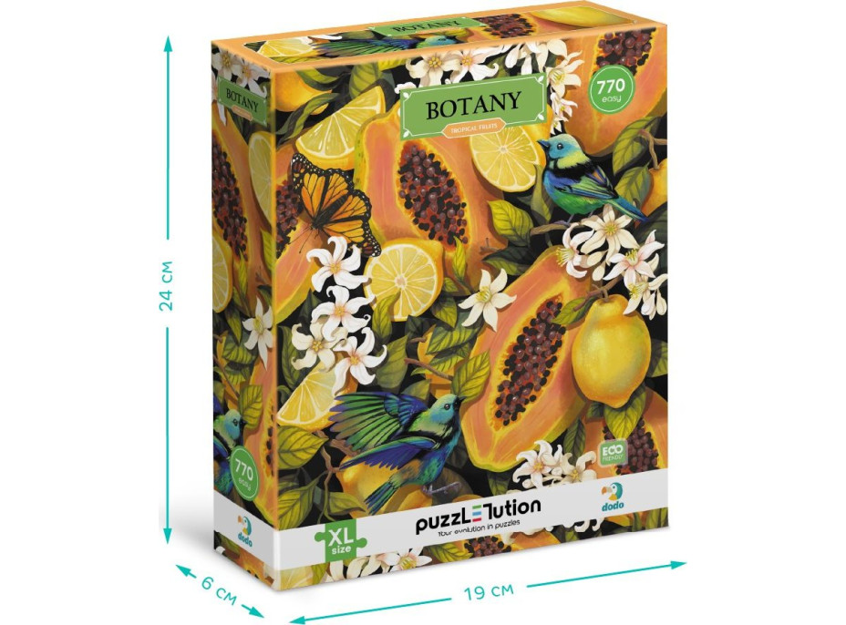 DODO Puzzle Botany: Tropické ovoce 770 dílků