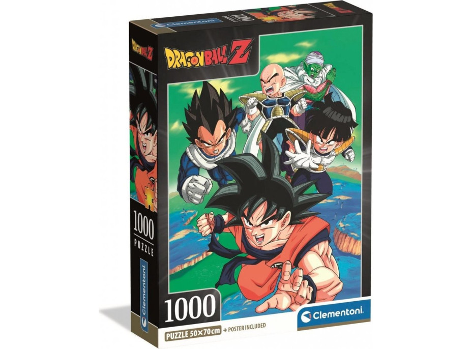 CLEMENTONI Puzzle Dragon Ball Z: Do akce 1000 dílků