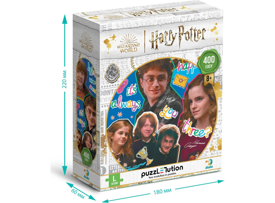 DODO Puzzle Harry Potter: Vždycky tihle tři 400 dílků