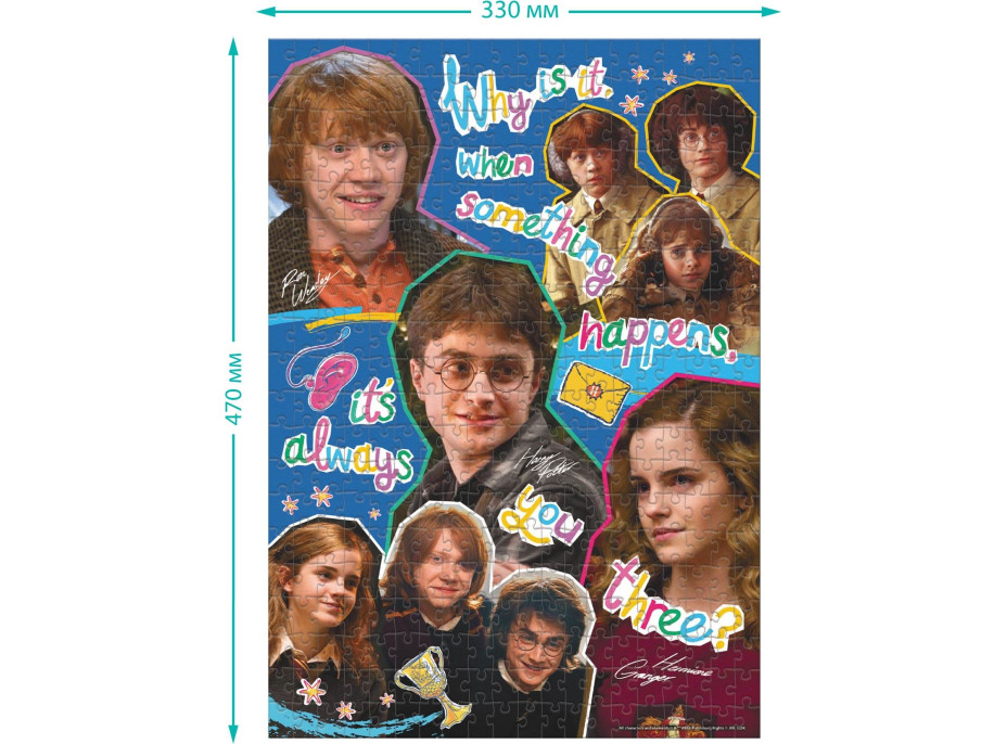 DODO Puzzle Harry Potter: Vždycky tihle tři 400 dílků