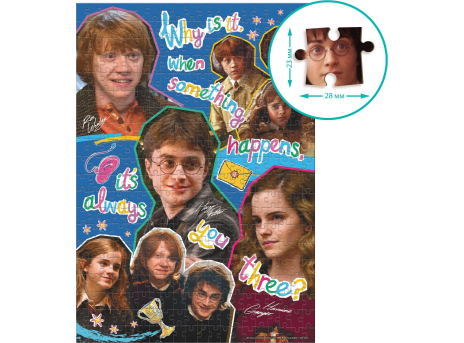 DODO Puzzle Harry Potter: Vždycky tihle tři 400 dílků