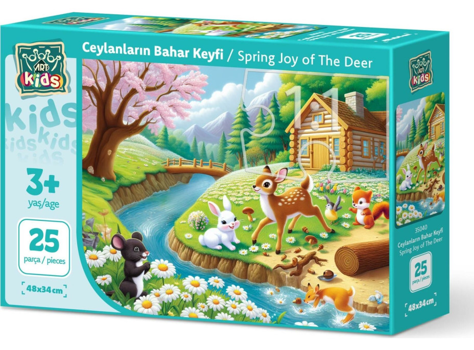 ART PUZZLE Puzzle Jarní radost 25 dílků