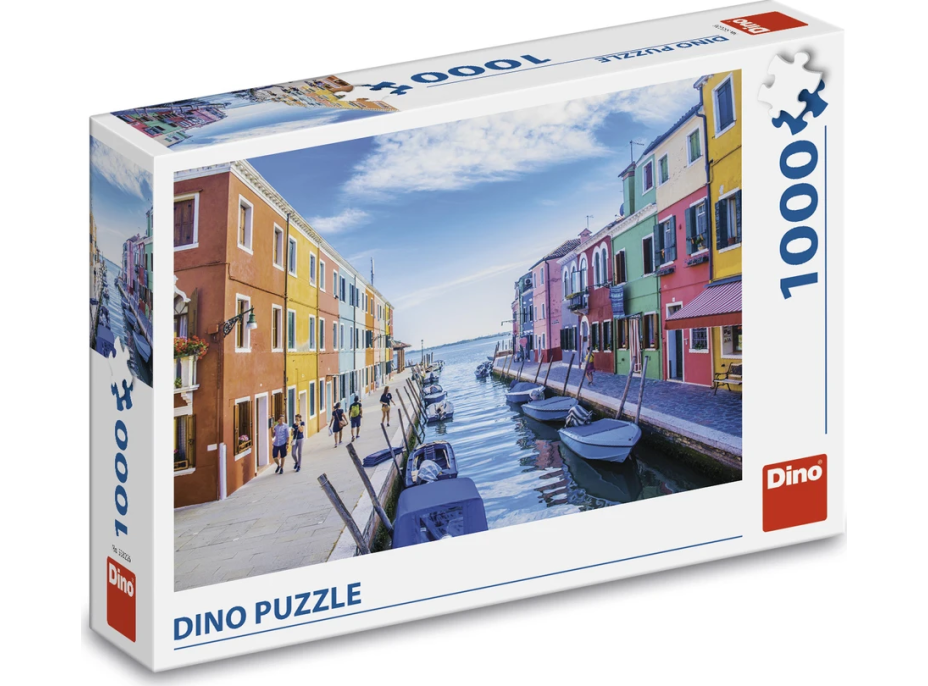 DINO Puzzle Kanál v Benátkách 1000 dílků