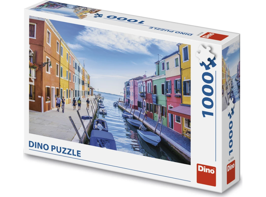 DINO Puzzle Kanál v Benátkách 1000 dílků