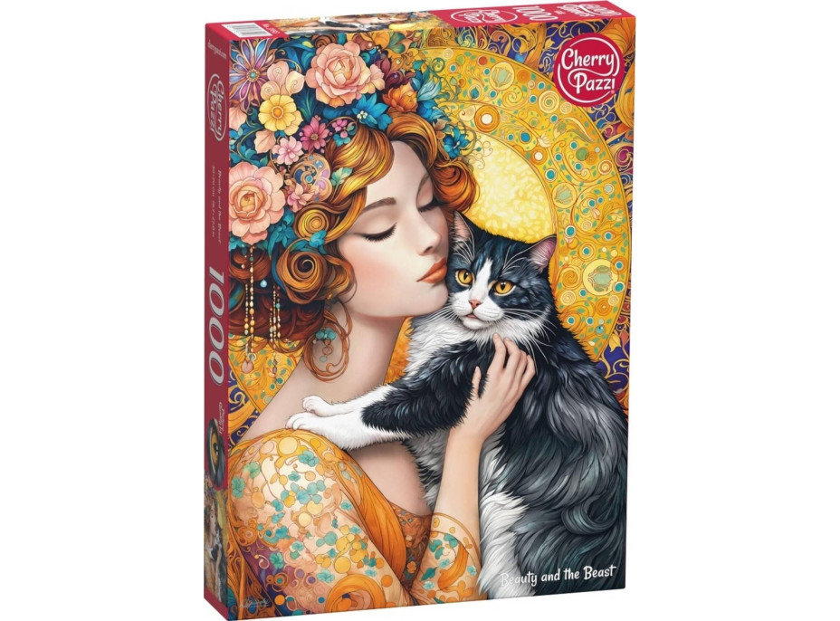 CHERRY PAZZI Puzzle Kráska a zvíře 1000 dílků