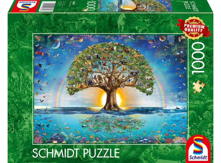 SCHMIDT Puzzle Magický strom života 1000 dílků