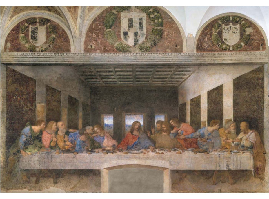 CLEMENTONI Puzzle Museum Collection: Poslední večeře 1000 dílků
