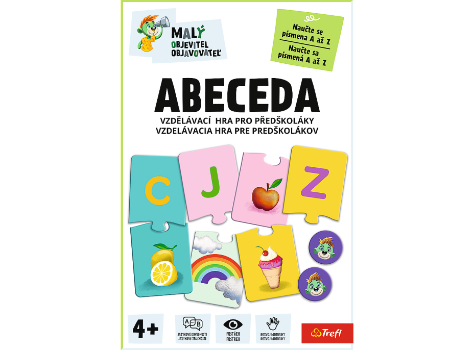 TREFL Vzdělávací hra Malý objevitel: Abeceda