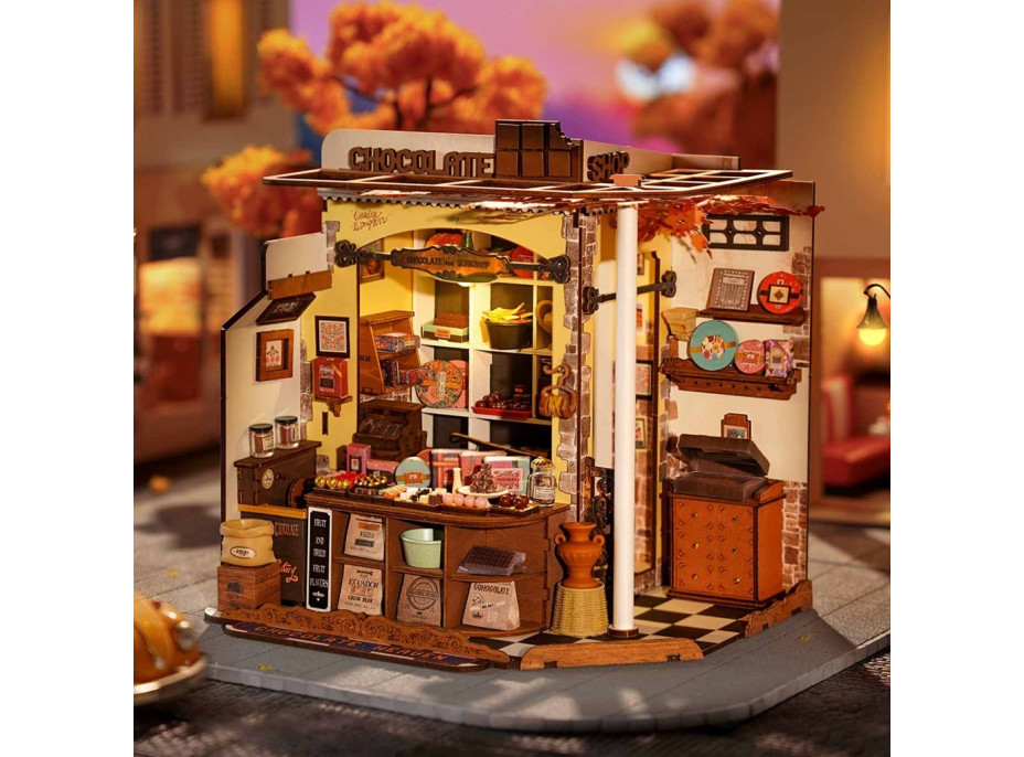 RoboTime Miniatura domečku Henryho čokoládovna
